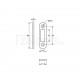PUSH BUTTON CATCH LOCK / BRASS